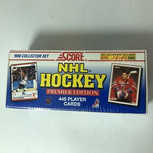Score Cards NHL Hockey Collector Set 1990 Factory Sealed 445 Lindros Premier D3